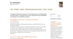 Desktop Screenshot of portique.net